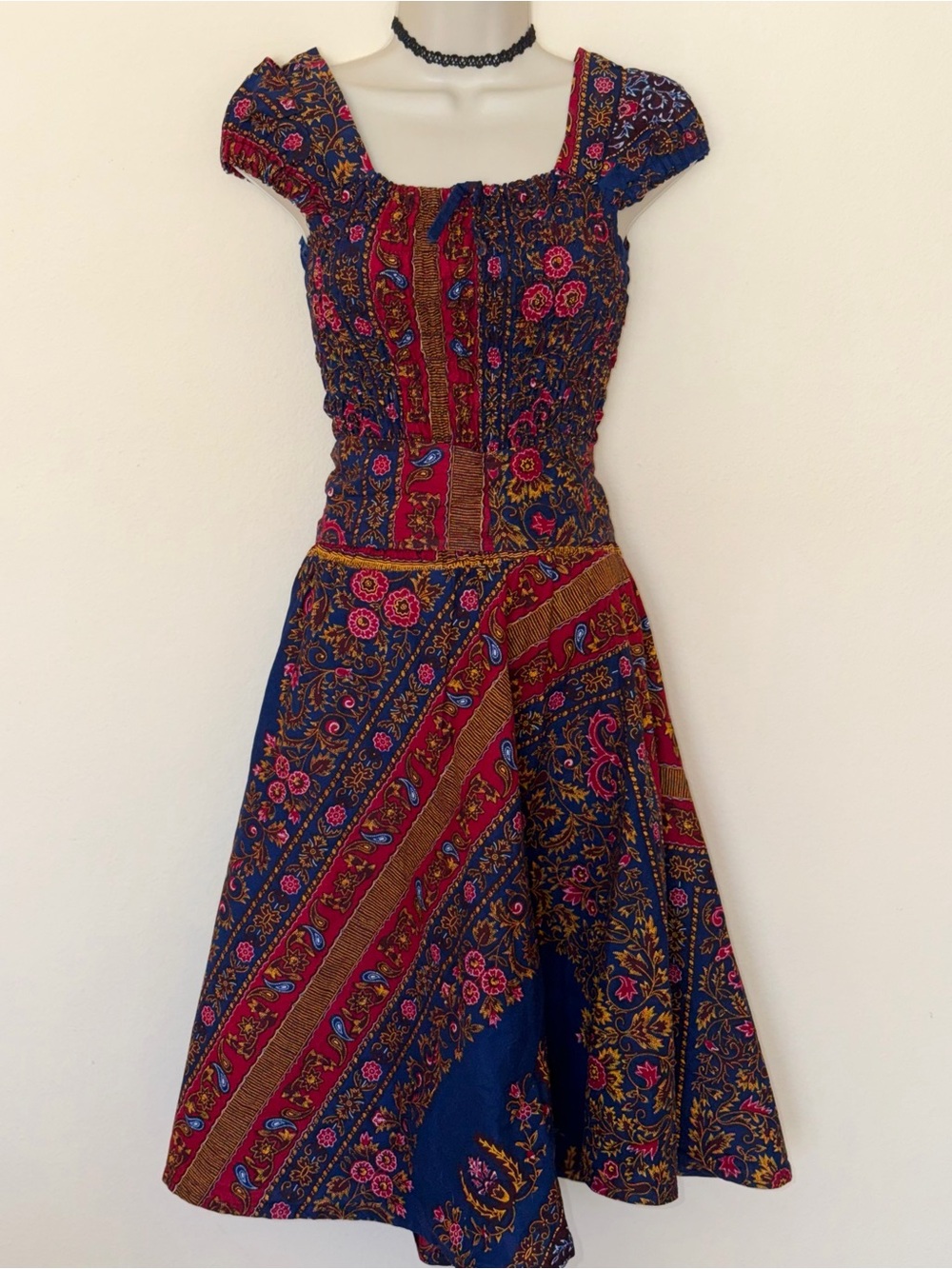 Handmade Vintage Smocked Dress